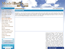 Tablet Screenshot of modelbuffs.com